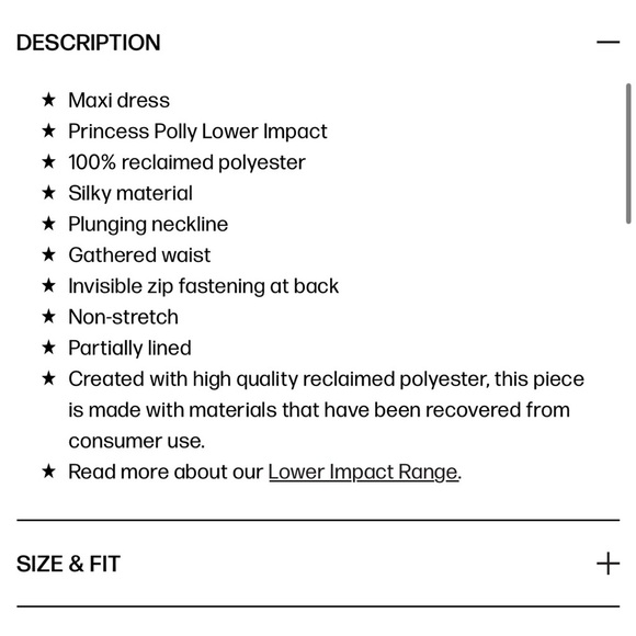 princess polly maxi dress - Picture 9 of 10